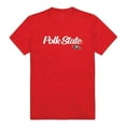 thumbnail image 1 of Men Polk State Eagles Script T-Shirt, Red - Medium, 1 of 1