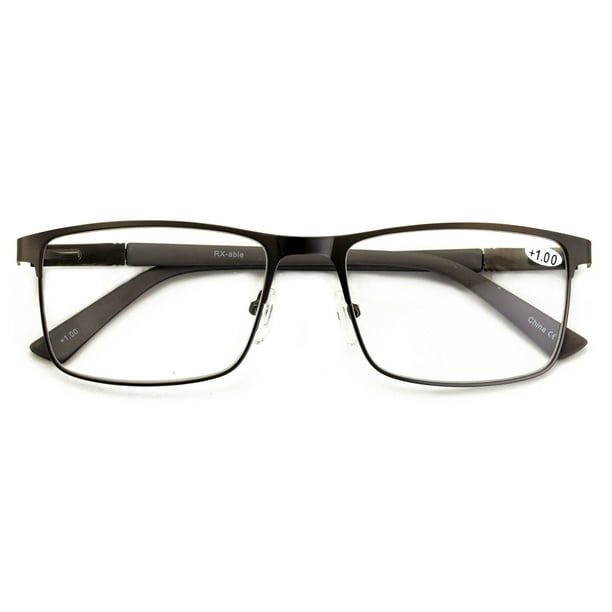 Men Premium Optical Frame Wide Large Head Reading Glasses