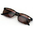 thumbnail image 1 of Men Premium Rectangle TR90 with Extended Metal Temple - Extra Large Sunglasses Reader - 147mm Wide Frame Reading Glasses +2.75, 1 of 4