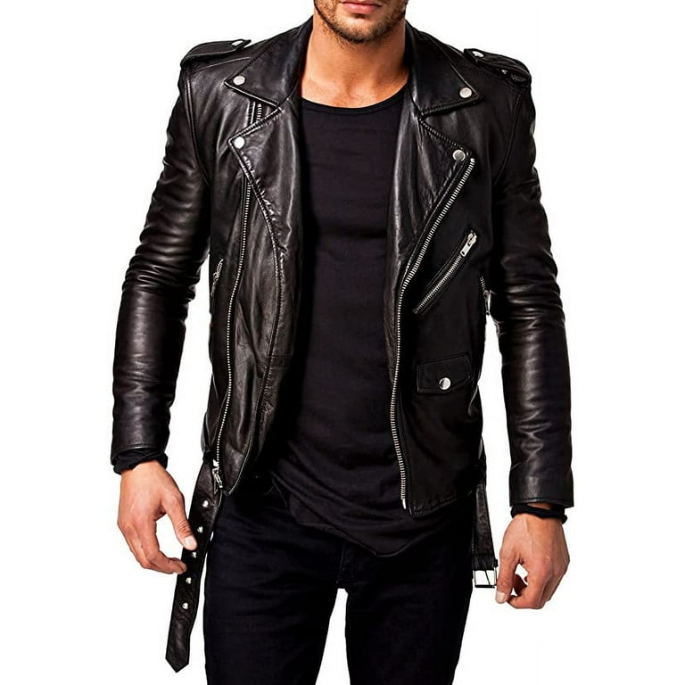 Genuine leather motorcycle jackets clearance