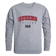 thumbnail image 1 of Men Queens College Knights Dad Crewneck Fleece, Heather Grey - Medium, 1 of 1