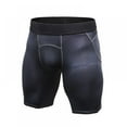 thumbnail image 1 of Men Quick Dry Compression Shorts Gym Jogging Running Short Pant Underwear Boxers,Black XXL, 1 of 5