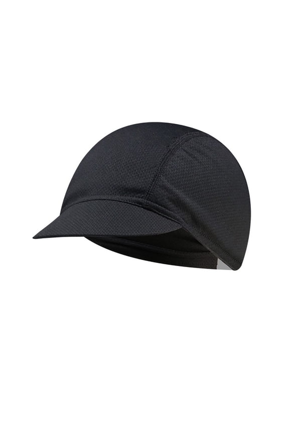 Men Quick-Drying Cycling Hat Bicycle Cap Breathable Mesh Fabrics Riding Hat Black