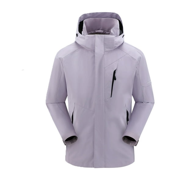 Men Rain Jackets Windbreaker Waterproof Lightweight Outdoor Raincoats Hooded Hiking Fishing Travel Coat with Pockets