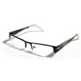 thumbnail image 1 of Men Rectangular Half Rimless Metal Reader Reading Glasses Sophisticate look, 1 of 3