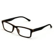 Oarton Rectangular Reader Men Rectangular Unisex Readers with Spring Hinge - Soft Matte Reading ...