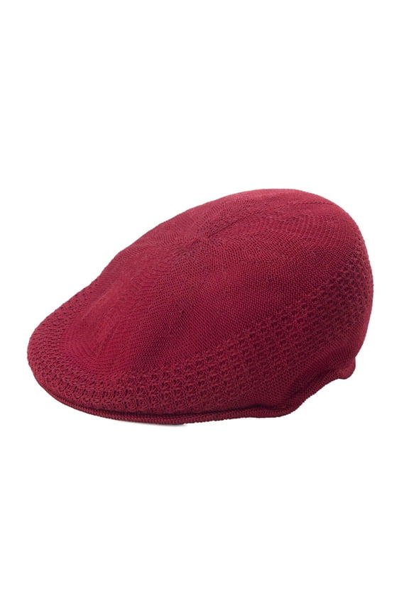 Men Red Knitted Newsboy Ivy Cap H43