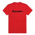 thumbnail image 1 of Men Rensselaer Polytechnic Institute Script T-Shirt, Red - Large, 1 of 1