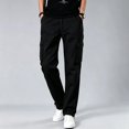 thumbnail image 1 of Men Ripstop Cargo Work Pants Tapered Breathable Multi Pocket Outdoor Utility Trousers S-XXL, 1 of 10