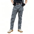 thumbnail image 1 of Men Ripstop Multi Utility Cargo Pants Stretch Tapered Breathable Multi Pocket Daily Pants S-XXL, 1 of 10