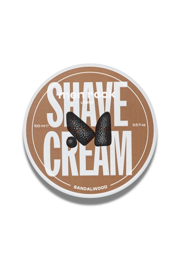 Shave Cream, Shaving Cream for Men, Sandalwood, 3.5 oz