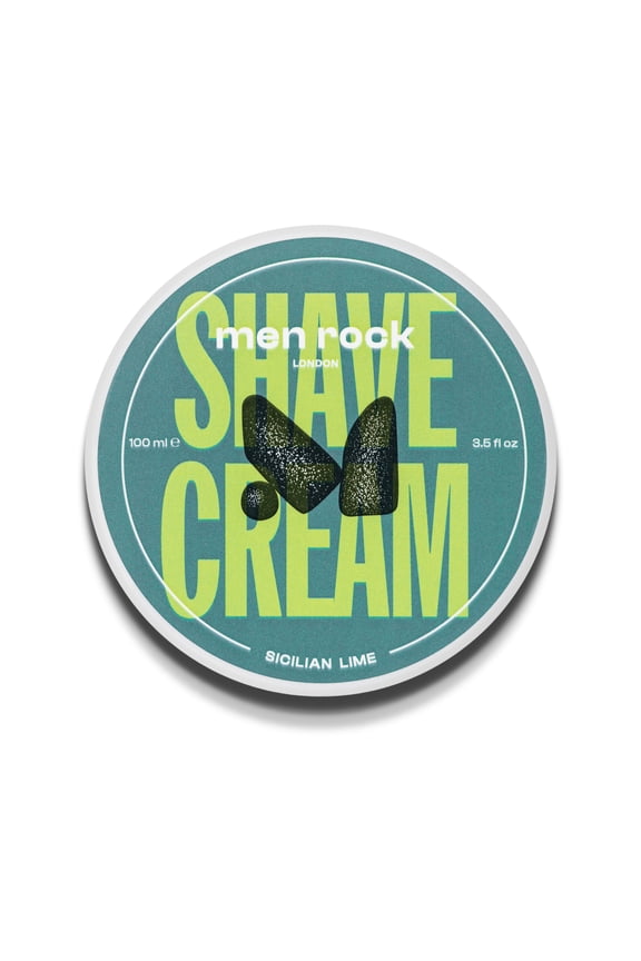 Shave Cream, Shaving Cream for Men, Sicilian Lime, 3.5 oz
