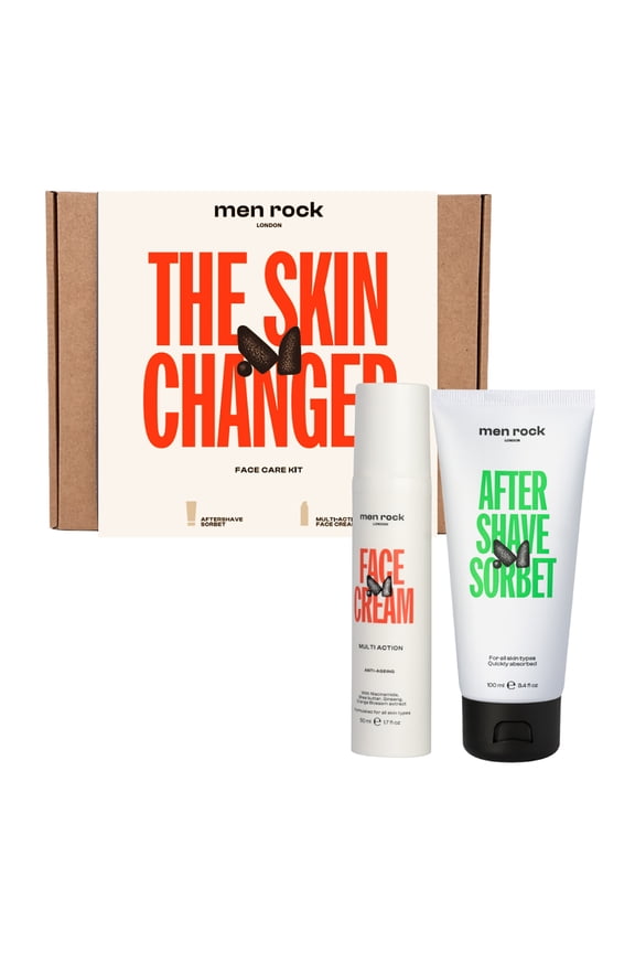 Skin Changer Face Care Kit, Shaving Cream for Men, 2 Pc