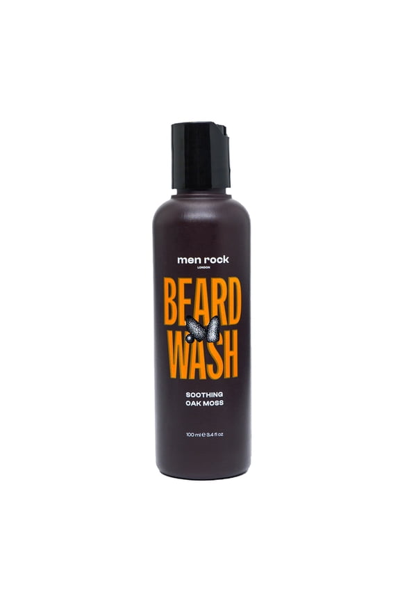 Soothing Beard Wash, Beard Shampoo, Oak Moss, 3.4 oz