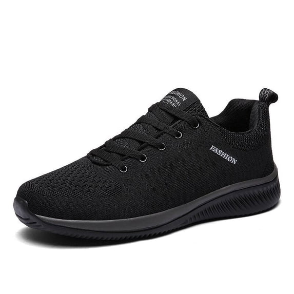 Men Running Shoes 2023 Comfortable Sport Shoes Men Trend Lightweight Walking Shoes Men Sneakers Breathable Zapatillas BlackGray 39