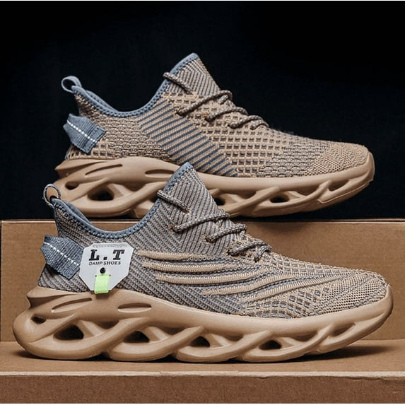 Men Running Shoes Men's Tennis Shoes Lightweight Breathable Fashion Sneakers Non Slip Workout Training Shoes for Running Black