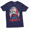 thumbnail image 1 of Men'S 4Th Of July Funny Eagle You Free Tonight Teeshirt Freedom Patriotic Us Birthday Independence Day Tee Shirt (Medium Navy Blue), 1 of 5