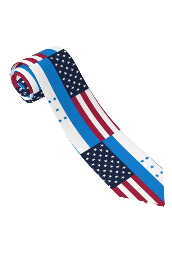 Men'S America Honduran Flag Fashion Business Wedding Neckties Ties