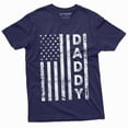 thumbnail image 1 of Men'S American Flag Daddy T-Shirt Father'S Day Usa Gift Ideas Patriotic Dad Shirt For Man (Small Navy Blue), 1 of 5