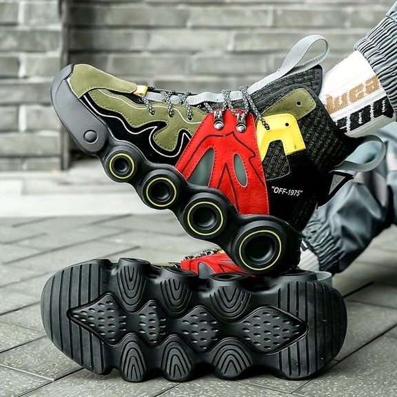 Men'S Athletic Footwear: Cozy, Airy, Enduring, Chic Casual Shoes for Men Sturdy, Basketball Footwear, Stylish High-Top Sneakers,
