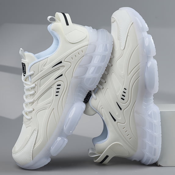 Men'S Athletic Shoes, Low-Top Casual Lace-Up Sneakers, Comfortable Footwear