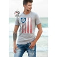 thumbnail image 1 of Men'S Baseball Flag T Shirt Patriotic Baseball Shirt American Flag Shirt Baseball Idea Tshirt All Size S-5XL, 1 of 5