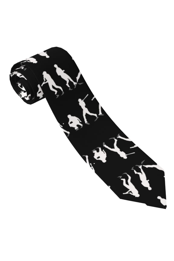 Men'S Baseball Players Fashion Business Wedding Neckties Ties