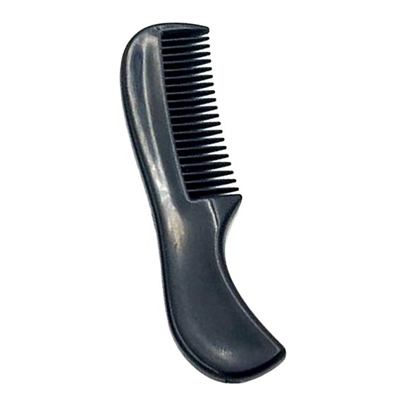 Men'S Beard Styling Comb Mini Mustache Comb for Facial Hair Grooming and Styling Pocket Comb Beard Care Modify Tool with Holes and No Holes Two