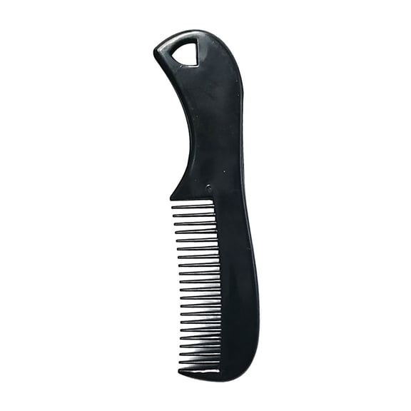 Men'S Beard Styling Comb Mini Mustache Comb for Facial Hair Grooming and Styling Pocket Comb Beard Care Modify Tool with Holes and No Holes Two