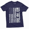thumbnail image 1 of Men'S Best Pop Ever T-Shirt Poppop Grandpa Usa Father Shirt (X-Large Navy Blue), 1 of 5