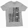 thumbnail image 1 of Men'S Best Pop Ever T-Shirt Poppop Grandpa Usa Father Shirt, 1 of 6