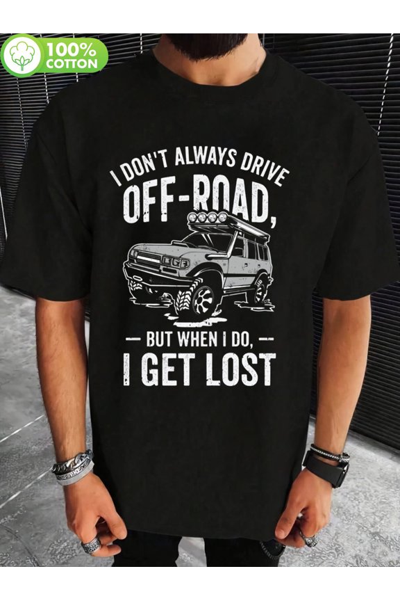 Men'S Birthday Present, Valentine'S Day Gift, Unisex Vintage Comfortable Round Neck Short Sleeve Graphic Print T-Shirt for Off-Roading with 4X4 Vehicles, Perfect for Dirt And Mud Activities,