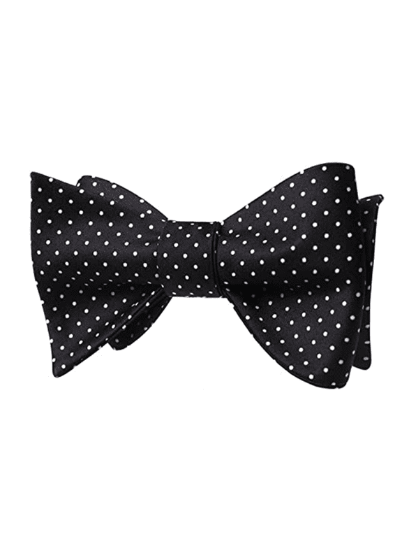 Men'S Bow Tie Polka Dot Self Tie Bow Tie And Pocket Square Classic Business Tuxedo Wedding Bow Tie-Dot04