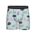thumbnail image 1 of Men'S Boxer Briefs, Abstractly Colorful Strawberry Soft And Breathable Mens Underwear Boxer Briefs With Widen Waist, 1 of 2