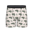 thumbnail image 1 of Men'S Boxer Briefs, Cartoon Cute Chameleon Green Soft And Breathable Mens Underwear Boxer Briefs With Widen Waist, 1 of 2