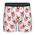 thumbnail image 1 of Men'S Boxer Briefs, Cartoon Dog Heart Soft And Breathable Mens Underwear Boxer Briefs With Widen Waist, 1 of 2