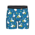 thumbnail image 1 of Men'S Boxer Briefs, Cartoon Goose Soft And Breathable Mens Underwear Boxer Briefs With Widen Waist, 1 of 2