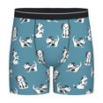 thumbnail image 1 of Men'S Boxer Briefs, Cute Dog Puppy Dalmatian Soft And Breathable Mens Underwear Boxer Briefs With Widen Waist, 1 of 2