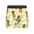 thumbnail image 1 of Men'S Boxer Briefs, Cute Pineapple Swwb Soft And Breathable Mens Underwear Boxer Briefs With Widen Waist, 1 of 2
