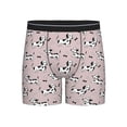 thumbnail image 1 of Men'S Boxer Briefs, Dalmatian Dog Cute Soft And Breathable Mens Underwear Boxer Briefs With Widen Waist, 1 of 2