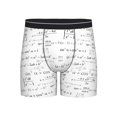 thumbnail image 1 of Men'S Boxer Briefs, Equation Formula Math Soft And Breathable Mens Underwear Boxer Briefs With Widen Waist, 1 of 2
