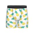thumbnail image 1 of Men'S Boxer Briefs, Fresh Pineapple Soft And Breathable Mens Underwear Boxer Briefs With Widen Waist, 1 of 2