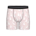 thumbnail image 1 of Men'S Boxer Briefs, Minimalist Cute Duck Pink Soft And Breathable Mens Underwear Boxer Briefs With Widen Waist, 1 of 2