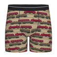 thumbnail image 1 of Men'S Boxer Briefs, Modern Train Pattern Soft And Breathable Mens Underwear Boxer Briefs With Widen Waist, 1 of 2