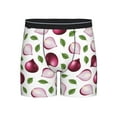 thumbnail image 1 of Men'S Boxer Briefs, Onion Leaf Soft And Breathable Mens Underwear Boxer Briefs With Widen Waist, 1 of 2