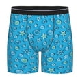 thumbnail image 1 of Men'S Boxer Briefs, Stars And Balloons Soft And Breathable Mens Underwear Boxer Briefs With Widen Waist, 1 of 2