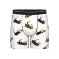 thumbnail image 1 of Men'S Boxer Briefs, Train Colorful Pattern Soft And Breathable Mens Underwear Boxer Briefs With Widen Waist, 1 of 2