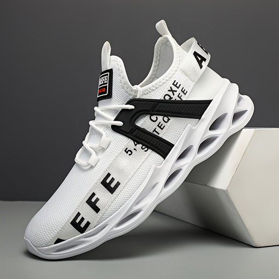 Men'S Breathable And Lightweight Running Shoes with Flexible Soles, Stylish Casual Footwear for Men