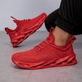 thumbnail image 1 of Men'S Breathable Blade Sneakers - Shock Absorbing, Lightweight Non-Slip Running Shoes for Jogging, Tennis, Gym, And Walking - Athletic Sneakers for Youth And Teens, 1 of 9