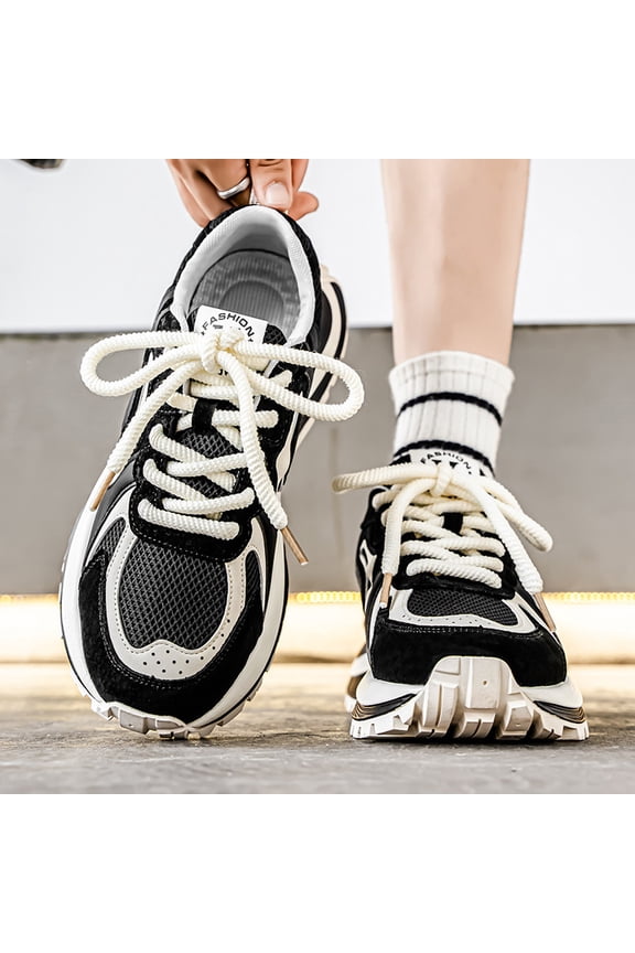 Men'S Breathable Mesh Casual Sports Shoes for Summer 2026, Lightweight Soft-Bottom Running Shoes for Dads, Versatile Comfortable Walking Shoes for Students